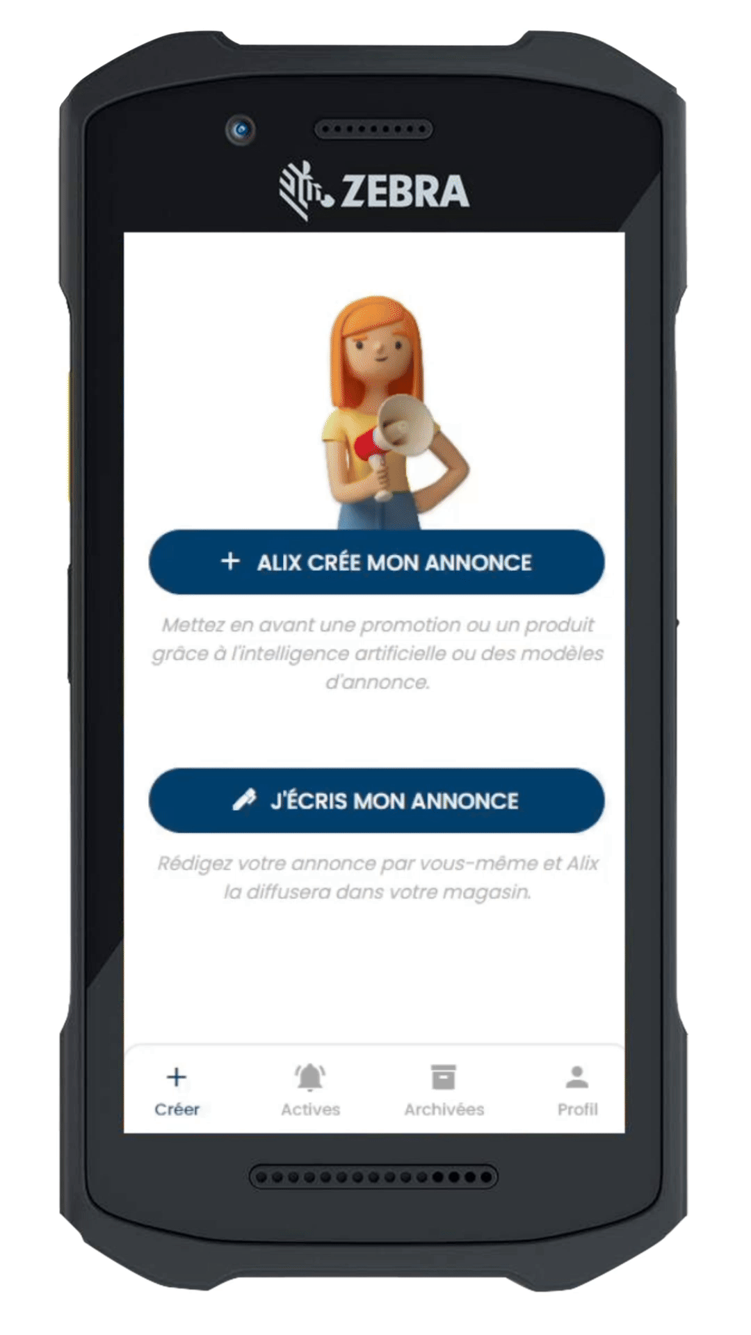 démonstration de l'interface et du parcours utilisateur sur ALIX gif-ux-alix